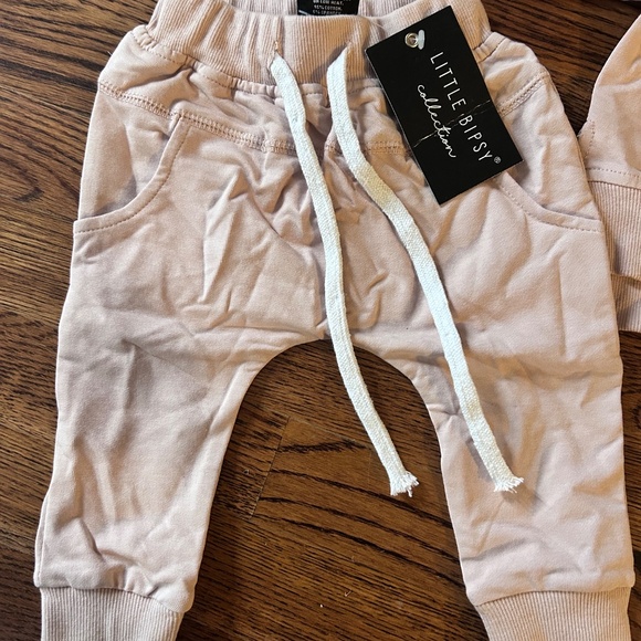 NWT Baby Jogger Sweatsuit Set by Little Bipsy size 6-12 mo - Picture 2 of 4